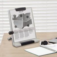 Support de lecture ergonomique portable Private Mold BCH-09 actto, pince à livre réglable en hauteur sur 18 niveaux, support de bureau pour papier