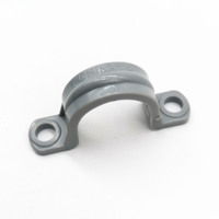 Fabrication professionnelle Qualité supérieure 2 trous Pvc Conduit Clamp Sangles de tuyau