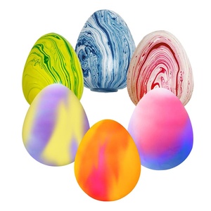Needoh Marble <b>Egg</b> Squishy <b>Toy</b> Swirl <b>Egg</b> Squeeze <b>Toy</b> Gradient <b>Egg</b> Stress <b>Toy</b> for Kids Adults Daily Play - Product Image 5