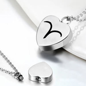 เครื่องประดับการเผาศพสแตนเลส<span class=keywords><strong>12</strong></span>กลุ่มดาวหัวใจจี้ที่ระลึกใส่เถ้ากระดูกของที่ระลึกงานศพ - Product Image 3