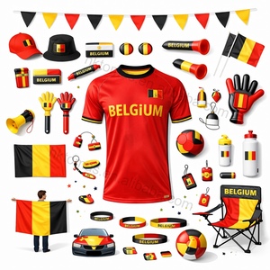 Coffret de souvenirs personnalisés pour événements sportifs avec logo, comprenant un lanière, un badge, un autocollant, une serviette, une tasse, une bouteille et un porte-clés - Product Image 2