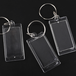 Verkoop Fabrikant Spot Lege Foto Acryl Fotolijst Sleutelhanger Hanger Custom Drop Verzending TP-22119 - Product Image 2