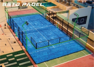 Usine En Gros Panoramique Padel <span class=keywords><strong>Squash</strong></span> <span class=keywords><strong>Court</strong></span> Instantané Sports <span class=keywords><strong>De</strong></span> Plein Air Paddle Tennis <span class=keywords><strong>Court</strong></span> Cancha <span class=keywords><strong>De</strong></span> Padel - Product Image 5