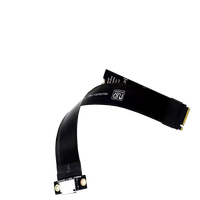 M.2 NVME ocular 4i adaptor PCIe 4.0 Gen4 kabel ekstensi Laptop, kabel ekstensi untuk kartu grafis SSD kunci M M2 komputer kunci