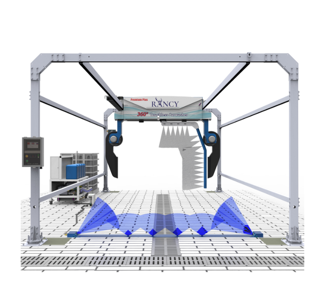 High Pressure Full Automatic Touchless Car Wash Machines Commercial Intelligent 24 Hour Self Service Unattended