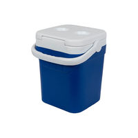 Refroidisseur de boissons pour événements extérieurs avec porte-gobelets supérieur et boîte de rangement, pour grossistes, conteneur de refroidissement, commande d'importation en gros