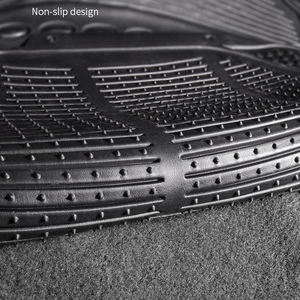 カスタム3ピース3DユニバーサルプラスチックPVCTPE滑り止め防水フロアマットセット車用 - Product Image 3