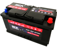 Batterie de voiture rechargeable 12V, 80ah, pour démarrage AGM, livraison directe d'usine