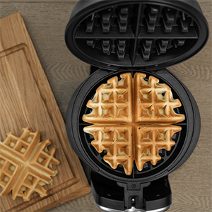 Máquina para Hacer Waffles Rotatoria Eléctrica de Alta Calidad, Desayuno sin Desorden, Plancha para Waffles Belgas - Product Image 2