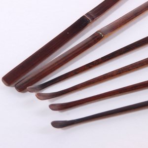 Baoming Bamboo <b>Ear</b> <b>Pick</b> Dark Brown Handmade For <b>Ear</b> Care Products - Product Image 2
