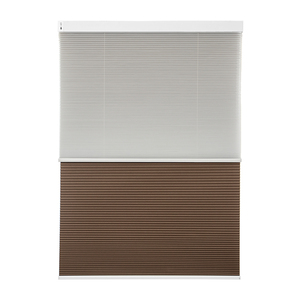 <span class=keywords><strong>Tende</strong></span> a Nido d'Ape Elettriche a <span class=keywords><strong>Doppio</strong></span> Motore, Tessuto a <span class=keywords><strong>Doppio</strong></span> Strato, Tenda a Nido d'Ape con <span class=keywords><strong>Doppio</strong></span> <span class=keywords><strong>Binario</strong></span>, Oscuramento Totale al 100% - Product Image 6