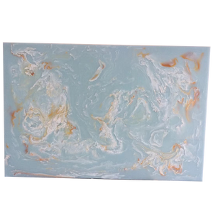 Marmeren Poeder Samengesteld Stenen Blauwe Jade Kunstmatige Marmeren Platen Gemaakt Van Groot Blok - Product Image 1