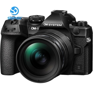 Appareil photo instantané Micro 4/3 <span class=keywords><strong>OM</strong></span> SYSTEM <span class=keywords><strong>Olympus</strong></span> <span class=keywords><strong>OM</strong></span>-<span class=keywords><strong>1</strong></span> Mark II avec objectif M.Zuiko Digital ED 12-40mm F2.8 PRO II Kit Full HD Dual - Product Image 2