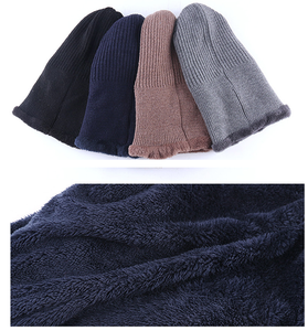 Gorro de Invierno DFBV04 para Hombre y Mujer, Gorro de Punto, Cortavientos, de Felpa Gruesa, con Protección para las Orejas, Tipo Pico de Pato, de Lana, para Esquí - Product Image 4