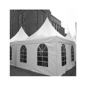 China 10x10m Aluminum Wedding <strong>Pagoda</strong> Tents Waterproof <strong>Garden</strong> Marquee <strong>for</strong> Outdoor Events and Exhibitions-5X5 Party Event Tent - Product Image 1