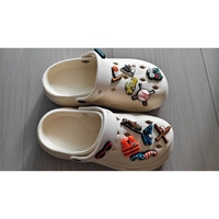 Breloques de chaussures en PVC Serene Joy avec boucle pour baskets de danse, sabots et accessoires sportifs
