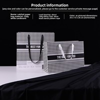 Sac fourre-tout personnalisable de luxe haut de gamme en carton blanc pour bougies, en stock