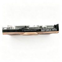 Modul Pendingin Heatsink GPU Pengganti Rakitan Radiator Baling-Baling Hijau Berbintang untuk Perbaikan Kartu Grafis RTX 2060 OEM ODM