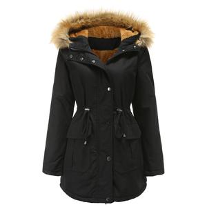 2022 New Winter Thick Warm custom Cotton cappotti da donna MONT Jacket con cappotto da ragazza causale antivento in <span class=keywords><strong>pelliccia</strong></span> - Product Image 1