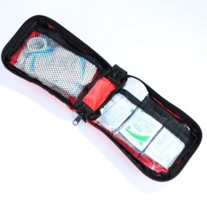 Trousse de premiers secours personnalisée de petite taille avec compartiments séparés pour médicaments et matériel médical - Product Image 2