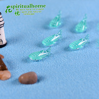 Chunjun petit requin tacheté de bonne qualité décor de micro-paysage en résine de style méditerranéen