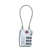 Cadenas numérique durable YH1230 approuvé TSA avec câble, idéal pour la gym, l'école, les valises, les bagages et les portes