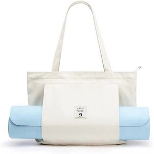 Bolsa de Transporte para Esterilla de Yoga con Bolsillo Impermeable con Cierre y Bolsillo para Botella de Agua con Cordón - Bolsa de Yoga (Muestra Gratis) - Product Image 5