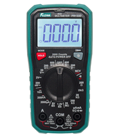 Multimètre numérique FUZRR FR133D, mesure automatique, True RMS, testeur électrique professionnel