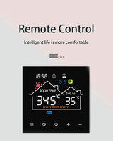 Thermostat de sol intelligent WiFi LCD Tuya |   Contrôle du chauffage à l'eau/gaz |   Réglable en Fahrenheit/Celsius |   Pour chauffage par le sol et gaz