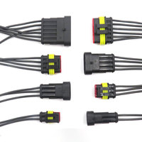 Connecteur de prise électrique étanche, 4 broches 282088 — 1/282106-1