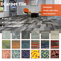Dalles de moquette commerciales pour bureaux, dalles de moquette modulaires en nylon, dalles de moquette pour sols en 50x50, 60x60 et 100x100