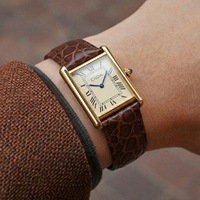 CILOA peut personnaliser des montres carrées en or pour hommes, des cadeaux de luxe neufs, de haute qualité et élégants, des montres à quartz étanches.