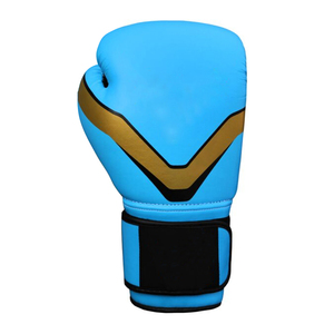 Guantes de kick boxing de cuero de medio Dedo de 8oz hechos a medida Equipo de entrenamiento MMA de talla grande profesional Precios razonables - Product Image 6