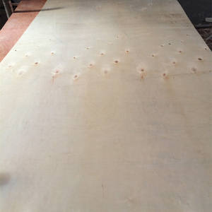 Tableros de madera dura Hojas de madera contrachapada lisa sin terminar Paneles de piel de <span class=keywords><strong>puerta</strong></span> de grado E1 multiusos - Product Image 6