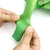 Fil épais métallique coloré pour tricot à la main, 500g, fil tubulaire en polyester doux, tissu brillant pour couvertures, sacs de lit et tricotage au bras