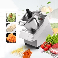 Hacheur de légumes industriel, coupe-julienne pour chips de pommes de terre, coupe-concombre, coupe-oignon, coupe-citron, trancheuse, râpe, machine à couper en cubes