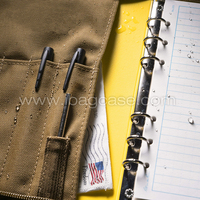 Wetterfester Cordura Taktischer Notizbuchhalter Ringbucheinband für Feldbücher