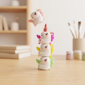 NUEVO DISEÑO - Marcador Apilable con Forma de Unicornio para Estudiantes, Oficina y Fiestas - Product Image 2