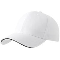 Topi Baseball Enam Panel Berlapis dengan Logo Custom, Laris Manis, Sablon & Bordir Polyester, Cocok untuk Empat Musim, Tersedia Stok