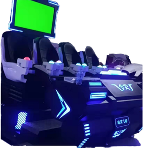 Le <span class=keywords><strong>cinéma</strong></span> populaire 4 de 9D VR pose l'équipement d'intérieur/extérieur de machine de simulateur centre de jeu fait le public d'aéroports en métal de fibre de verre - Product Image 2