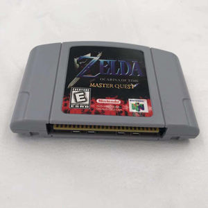 Zelda <span class=keywords><strong>Ocarina</strong></span> of Time <span class=keywords><strong>Master</strong></span> para <span class=keywords><strong>Quest</strong></span> Videojuego N64 Consola de juegos Versión NTSC Cartucho de juego de plástico para jugar - Product Image 4