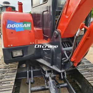 Kondisi baik digunakan Dh55 Doosan <span class=keywords><strong>Excavator</strong></span> dengan Dozer <span class=keywords><strong>Blade</strong></span> Doosan DX55 DX60 DX75 penggali Mini siap berfungsi - Product Image 4
