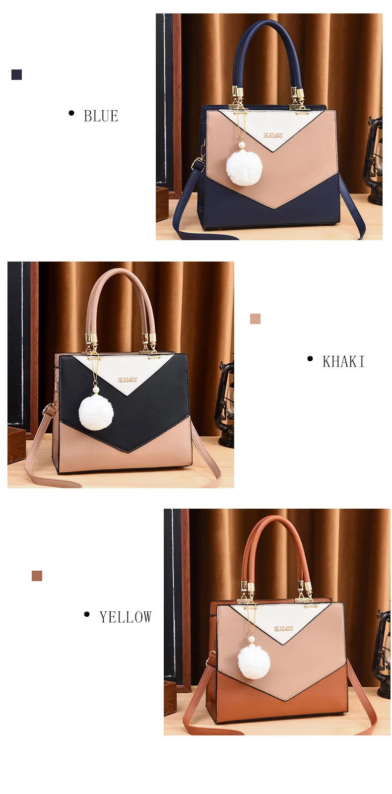 Women's Handbags Small Square Pu Leather Fashion Shoulder Bags