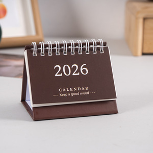 Cổ Phiếu In Dây O Đứng Lật Bàn Lịch Hàng Ngày Hàng Tháng Và Hàng Năm Sử Dụng <span class=keywords><strong>2025</strong></span> 2026 Lịch Mini Kích Thước Macaron Màu Sắc Lịch - Product Image 6