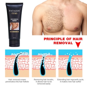 Crema depilatoria natural personalizada OEM, Etiqueta Privada, depilatoria indolora permanente, crema depilatoria corporal para hombres y mujeres - Product Image 2