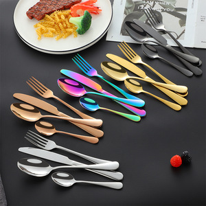Ensemble de couverts en acier inoxydable Pei Jiale, 48 pièces, boîte cadeau polie pour la salle à manger à domicile - Product Image 2