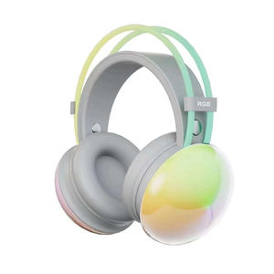 Casque d'écoute stéréo sans fil <span class=keywords><strong>Streamer</strong></span> Cool RGB Light Professional Noise Cancellation Over-Ear PG830 Luminous Headphones - Product Image 3