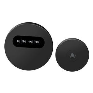 Sonnette sans fil auto-alimentée au design moderne, sans fil ni batterie, prise US EU UK pour utilisation hôtelière - Product Image 2