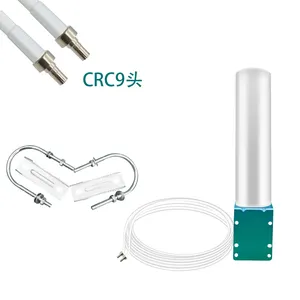 Barrel 2,4 GHz 5,8 GHz Dualband 14dBi High Gain 5-GHz-WLAN-Außenantenne mit CRC9-Verlängerungskabel