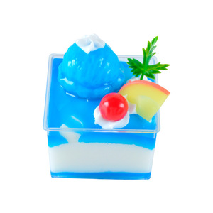 Simulation cup mousse cake model refrigerator magnet fruit dessert cup dessert table decorations photo props - Product Image 4